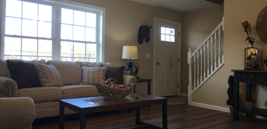 The Adirondack Retreat Living Room
